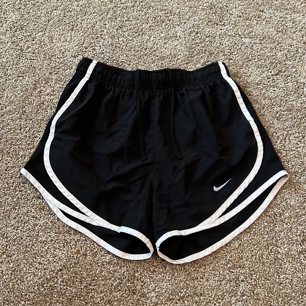 USED Nike DRI-FIT Running Shorts Adult Small *LINER HAS BEEN CUT OUT*
